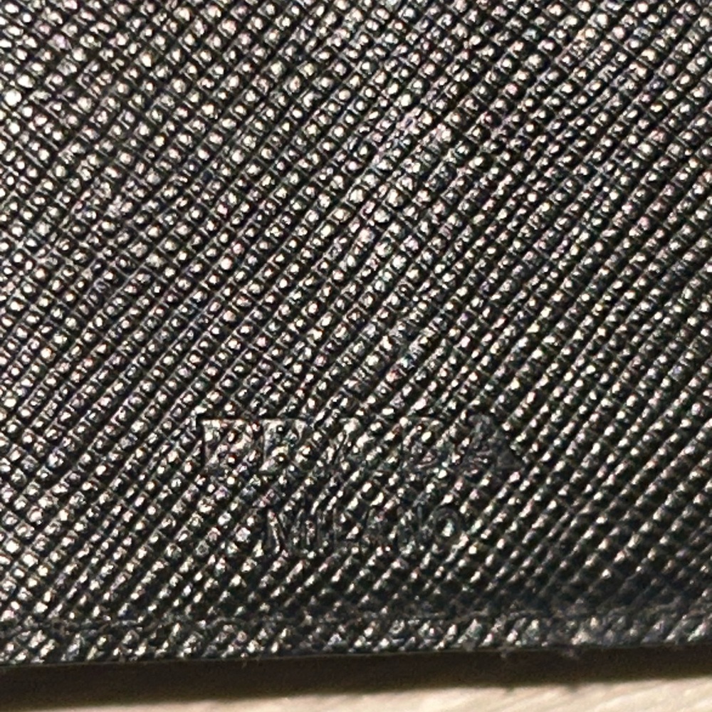 Prada‎ Nylon Black Trifold Wallet - Picture 12 of 14